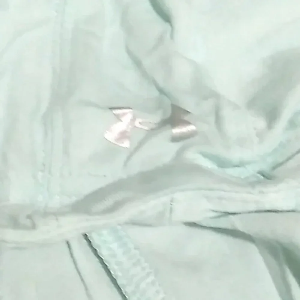 Under Armour Pastel Blue Logo Hoodie - Picture 4 of 4